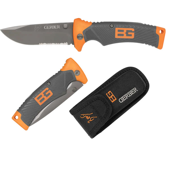 -   Gerber Bear Grylls Folding Sheath Knife, , 31-000752