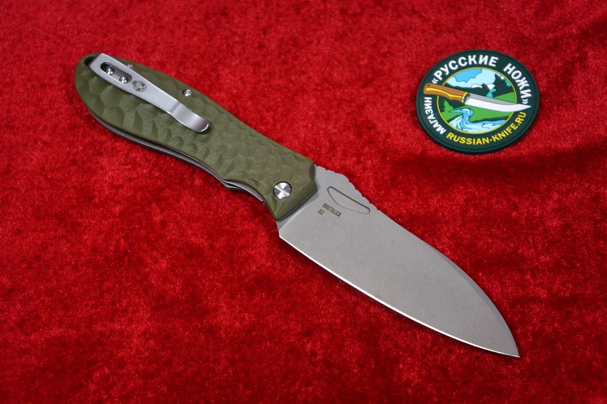 -   MR.BLADE, PONOMAR FOLDER OLIVE STONEWASH  BRUTALICA, ( D2)