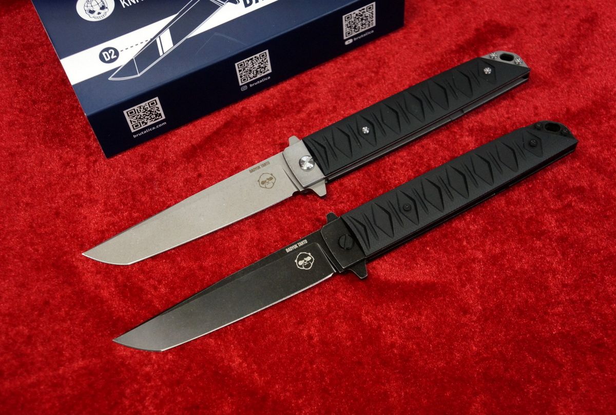 -   BADYUK-TANTO BLACK STONEWASH  BRUTALICA ( D2)