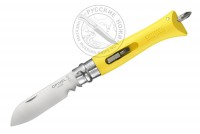 -  Opinel 9 DIY yellow, #001804, ( Sandvik 12C27)  